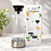 Bình thủy tinh Borosilicate giữ lạnh dung tích 1200ml cao cấp, chính hãng KELA