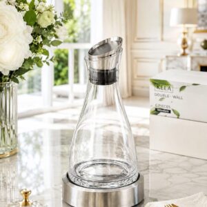 Bình thủy tinh Borosilicate giữ lạnh dung tích 1000ml cao cấp, chính hãng KELA